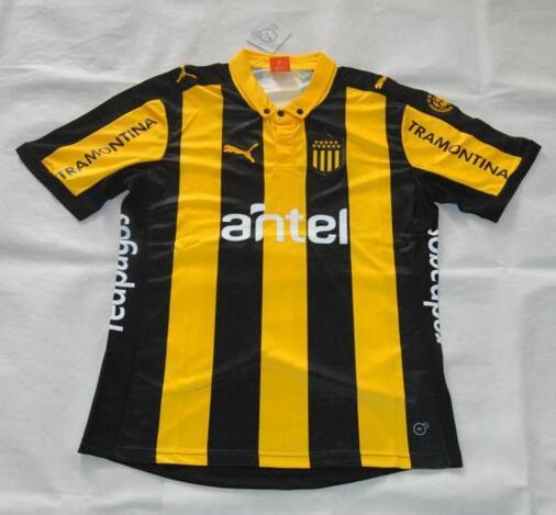 Atletico Penarol 2015-16 Home Soccer Jersey
